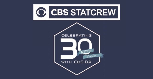 CBS StatCrew Celebrating 30 Years at #CoSIDA17
